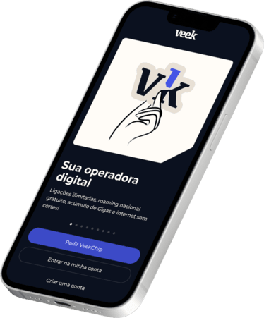App Veek no celular